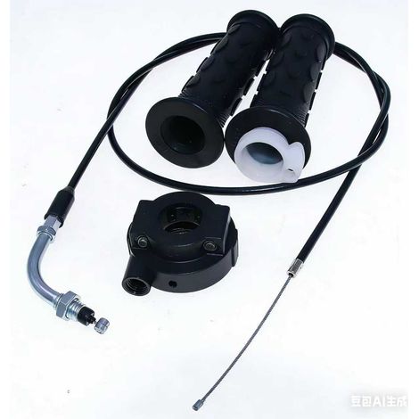 Lenkergriffe für Big Bull 150cc Quad mit Tankhalter und Gasgriff (1/4)