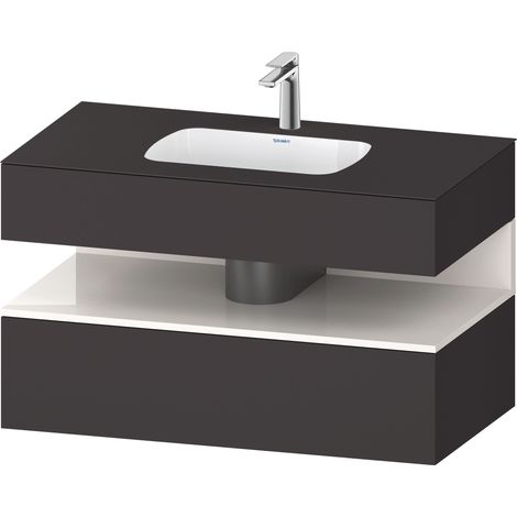 Duravit Collection One lavabo à encastrer avec meuble sous-vasque (1/2)