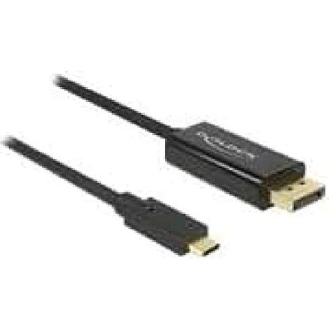 DELOCK USB Kabel C - DP 4K 60Hz St/St 2.00m (85256)