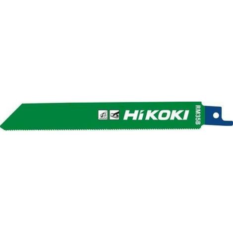 Lame per seghetto alternativo Hikoki RM35B S922EF da 150 mm, confezione da 25 pezzi.