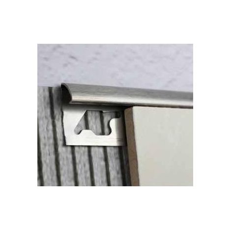 PROFILO ACCIAIO INOX "TONDO APERTO" H10 MM 2,5MT (257A5L)(JOLLY)