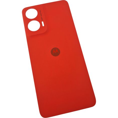 Cover posteriore originale ORG per Motorola Moto G35 (XT2433-5) rossa (1/2)