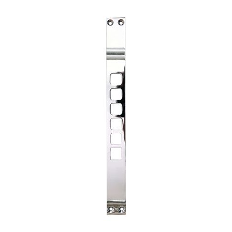 Contropiastra 49C Cr Zincata 367 x 35 mm H 3 mm Int 28 mm 3 Pezzi