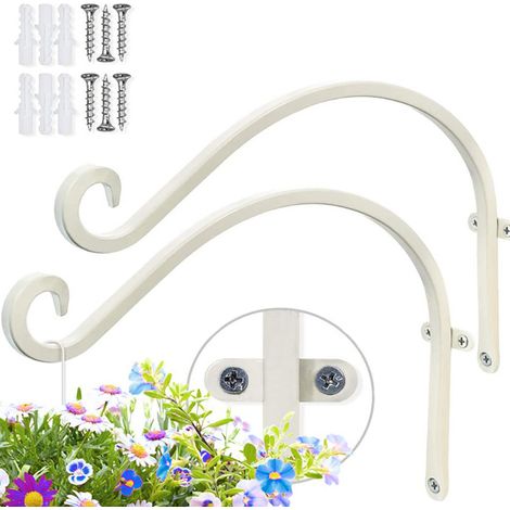 Gancho Colgante de Metal Diseño Gato, Resistente y Decorativo para Macetas y Farolillos – Ideal para Jardín y Terraza (1/5)