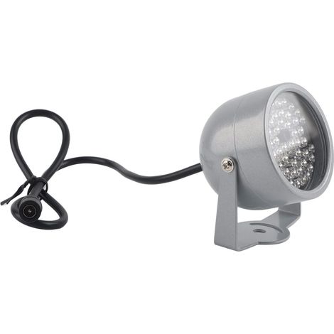 Illuminateur IR, 48 LED lumières sécurité projecteur infrarouge lumière vision nocturne étanche CCTV remplissage caméra parking domestique nuit