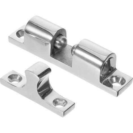 Butée de Porte Robuste en Acier Inoxydable Argenté Design Anti déformation et Protection Anti vent pour Usage Marine (1/5)