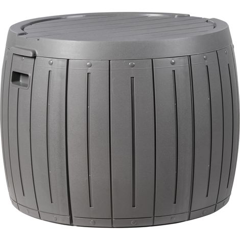 Aufbewahrungsbox PRINOS 56 cm 56 cm Grau
