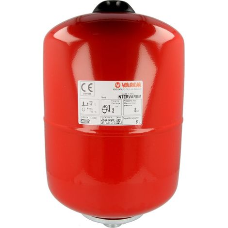 Réservoir sous pression à vessie vertical 8 L