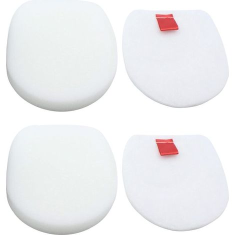 Set of 4 filters compatible with the Shark ic300 vacuum cleaner, compatible with Shark iz251uk ic300 iz201uk iz202sm iz201me izd260cn (1/4)