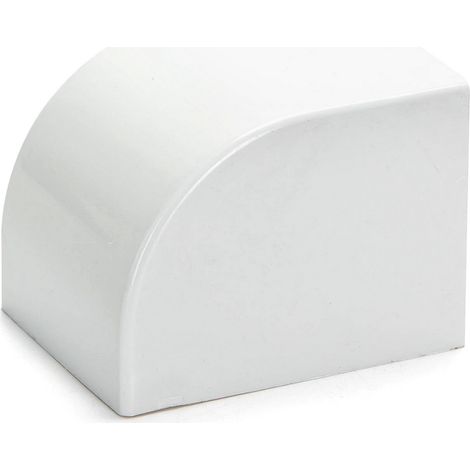 Terminale per Canalina 40x40mm bianca 4pz Aigostar