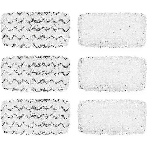 Filiyano-Lingettes pour balai vapeur Bissell PowerFresh Vac & Steam 2747A, 1132, 1543, 1632 et 1652 (série Symphony), lot de 6 (1/5)