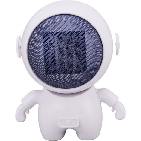 Réchauffeur électrique portable, chauffage céramique économique, humidificateur de bureau pour pièce, forme de cosmonaute, prise UE 220V (1/5)