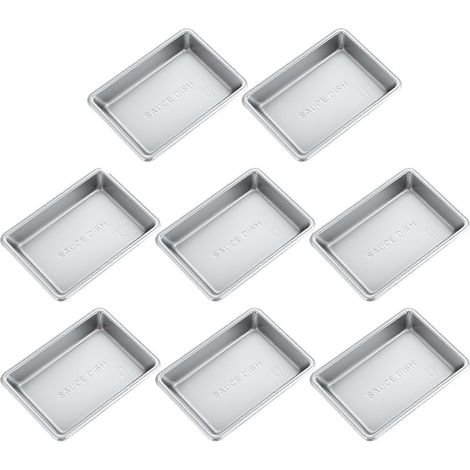100 coupelles jetables pour sauce soja plateaux à assaisonnement assiettes à sauce pour moutarde et vinaigre (1/5)