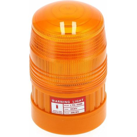 Voyant d'avertissement de sécurité à LED, lumière stroboscopique à d'avertissement clignotant de sécurité avec magnétique, éclairage de secours (1/5)