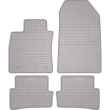 Alfombrillas de goma para coche: Renault Clio IV Grandtour, familiar, hatchback (2013-2020) - color gris. (1/5)