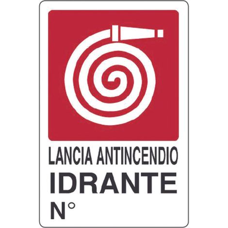 TARGHE SEGNALETICHE 20X30 - Targhe: IDRANTE