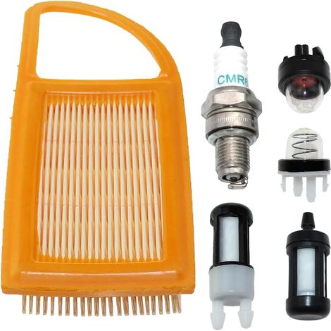 Kit filtre à air,bougie,filtre carburant,poire amorçage pour Stihl BR500 BR550 BR600 BR700 (1/5)