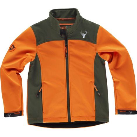 Workshell sport infantil con cuello alto y cubrecosturas WORKTEAM S8130 8