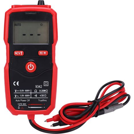 Multimètre Numérique Portable UA9342 - Testeur Tension AC/DC, Résistance, Affichage LCD (1/5)