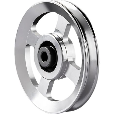 Poulie Musculation en Aluminium, Système de Poulie Silencieux 300kg, Accessoire de Remplacement pour Home Gym, Machine à Câble, Tirage Dos (1/5)