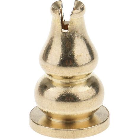 Kupferner, kürbisförmiger Räuchergefäßhalter für Duftstoffe, 3 mm, V-Form 2 mm (1/5)