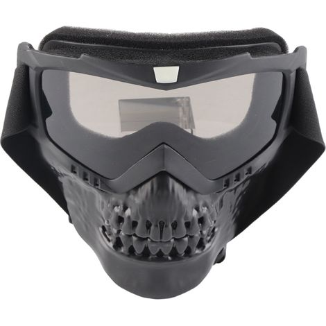 Lunettes de sport moto ski motocross détachables pour casque (Noir) (1/5)