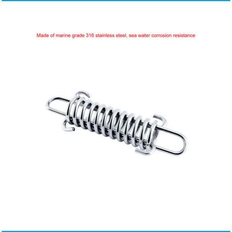 Amortisseur De Tension Pour Câble D'amarrage Bateau En Acier Inoxydable 316 3mm