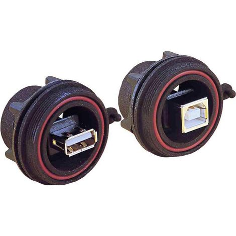 USB connector A TYPE USB CHASSIS BUCC PX0842/A Bulgin Contenu: 1 pc(s)