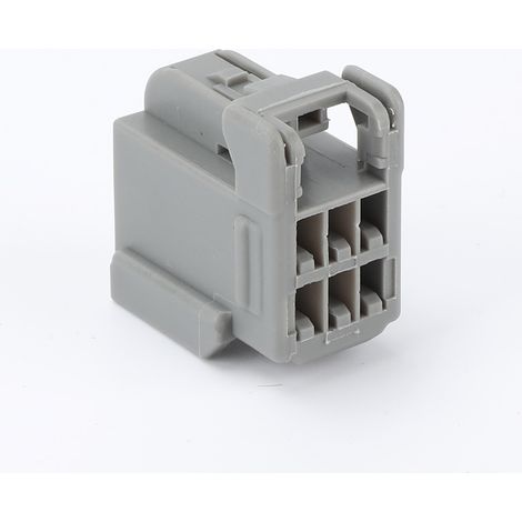 Connecteur automobile adapté pour Accord 8P mâle gris (mal aligné), connecteur de faisceau de câbles, fiche de connecteur automobile. (1/4)