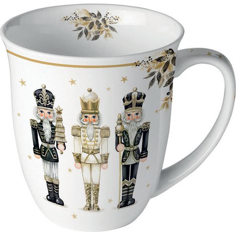 Mug en porcelaine fine casse-noisette (1/2)
