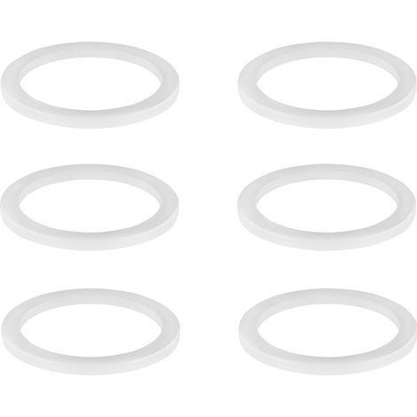 Set mit 6 Gleitringen aus Kunststoff, 18 mm Durchmesser, für Schlösser und Griffe (1/4)