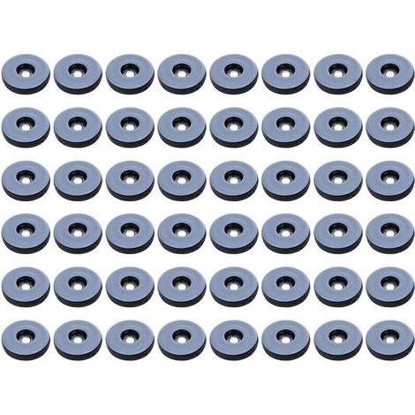19mm Furniture Slides, 48 Pack Round PTFE Furniture Sliders, Shockproof Furniture Sliders, (Round) (1/5)