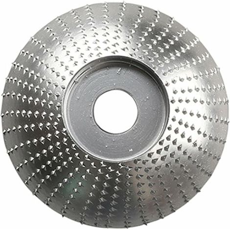 Mola per legno, disco rotante, smerigliatrice angolare da falegname, disco per modellare il legno in carburo di tungsteno per la lavorazione, la lucidatura e l'intaglio del legno. (1/5)