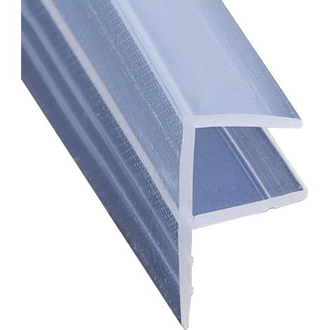 Joint de porte de douche en verre de remplacement en caoutchouc souple de porte incurvée et verticale de 6 mm 1 pièce (6 mm) pour pièces humides et salles de bains (1/2)