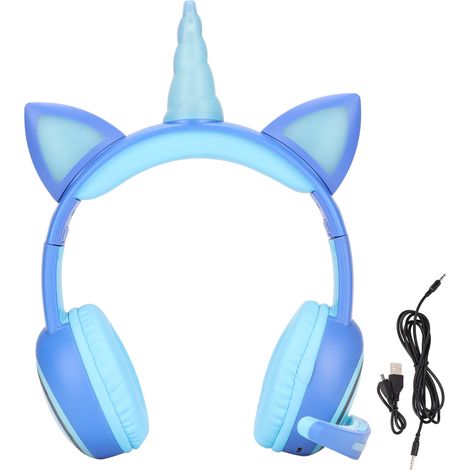 Casque Enfant Bluetooth Volume Limité à 85dB Sans Fil Professionnel pour Enfants (1/5)