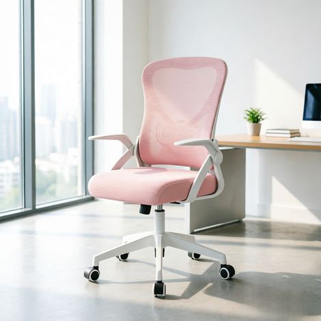 Vielseitiger Schreibtischstuhl,Komfortabler Drehstuhl,Ergonomischer Bürostuhl mit verstellbarer Rückenlehne,Moderner Arbeitsplatz-Stuhl(nur mit 1pcs Schreibtischstuhl) (1/5)