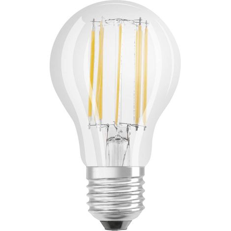 Bulbo del filamento a LED OSRAM, forma classica, guancia E27, 100 W, 2700K bianco caldo, lotto di 1 pezzo (1/2)