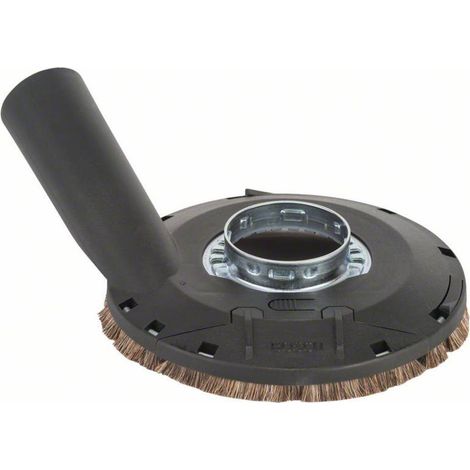 Bosch Professional cuffia di aspirazione con anello spazzola, Ø 115/125 mm, accessorio smerigliatrici angolari (1/5)