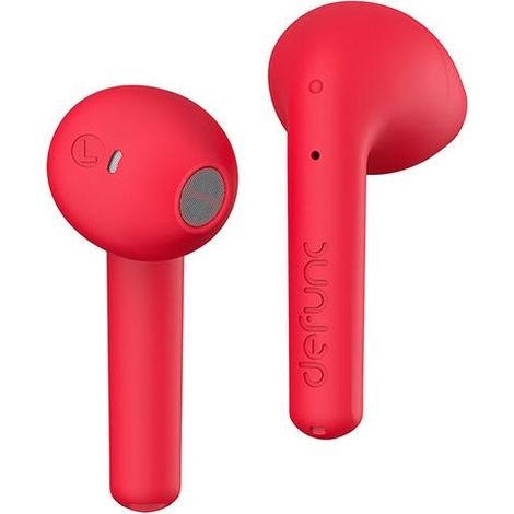 Auriculares inalámbricos Bluetooth 5.3 DeFunc True Lite rojos (1/3)