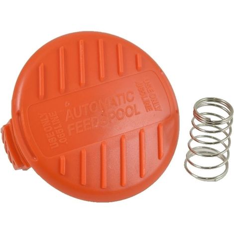 Black &amp Decker Grass Trimmer Strimmer Cap and Spring (1/4)