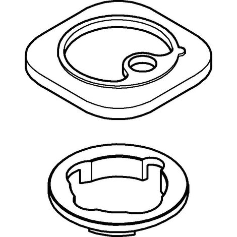 Grohe Rosette, Chrom, 1060150000
