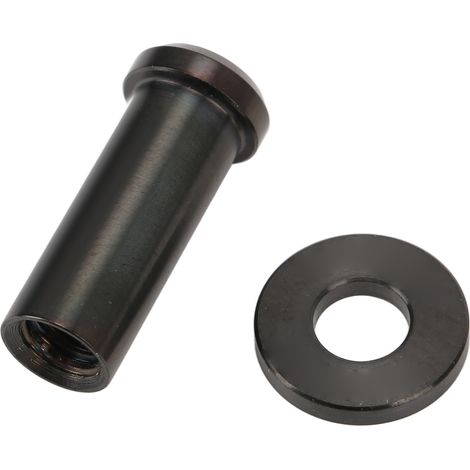 M6x20 mm rostfreie Befestigungsmutter aus Titanlegierung für Fahrradbremssättel mit schwarzer Dichtung. Rennradzubehör. (1/5)