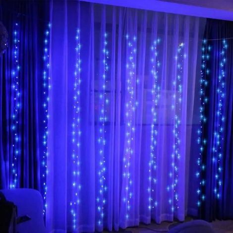 Guirlande lumineuse - MOMOTOU - 300 LED - Télécommande USB - Étanche IP55 - Décoration extérieure (1/4)