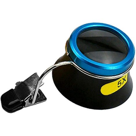Loupe de précision, loupe de bijoutier pour la réparation de montres et de bijoux, outil de réparation de montres et de bijoux-5X (1/5)