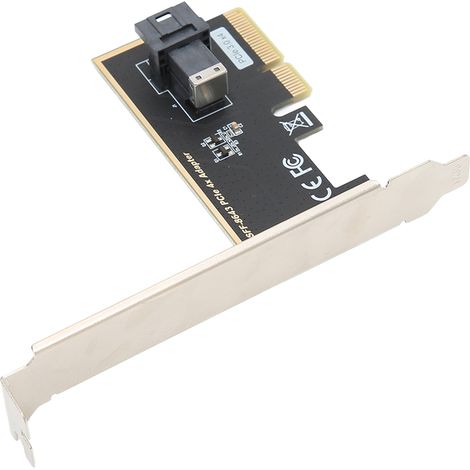 PCIe x4 auf U.2 Adapterkarte SFF-8643 Mini SAS HD 36-polig (weiblich) für klassische Desktop-Computer (1/5)
