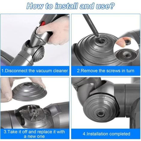 Roue à bille de rechange pour Dyson - Pour V8 V10 V11 V15 Accessoire de brosse de sol (1/4)
