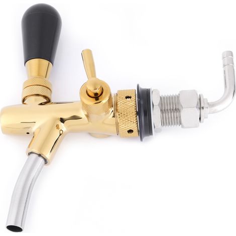 Robinet à bière réglable en acier inoxydable G5/8