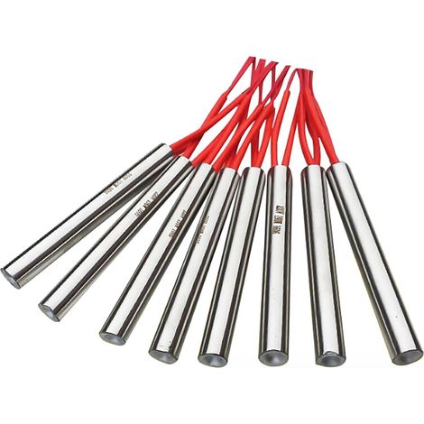 Hot Rod électrique, 10x100MM 220V 200W Tube Chauffant électrique à Tête Unique en Acier Inoxydable pour Barbecue (1/5)
