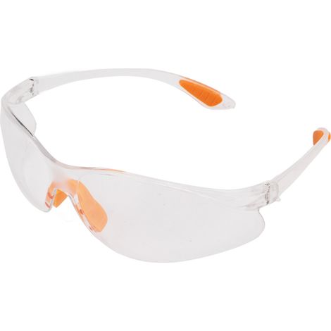 Ortviai Lunettes de Sécurité Transparentes Anti-Éblouissement, Anti-Poussière et Résistantes aux Chocs pour Vélo et Soudure