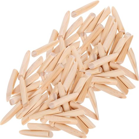 Bouchons Obliques Bouchent les Trous de Vis 100 Pièces pour Menuiserie en Bois Faciles à Utiliser Adaptés au Travail du Bois la Peinture (1/5)